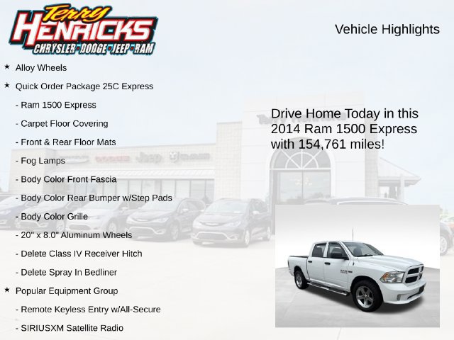 Used 2014 RAM 1500 Express AWD/4WD image 4