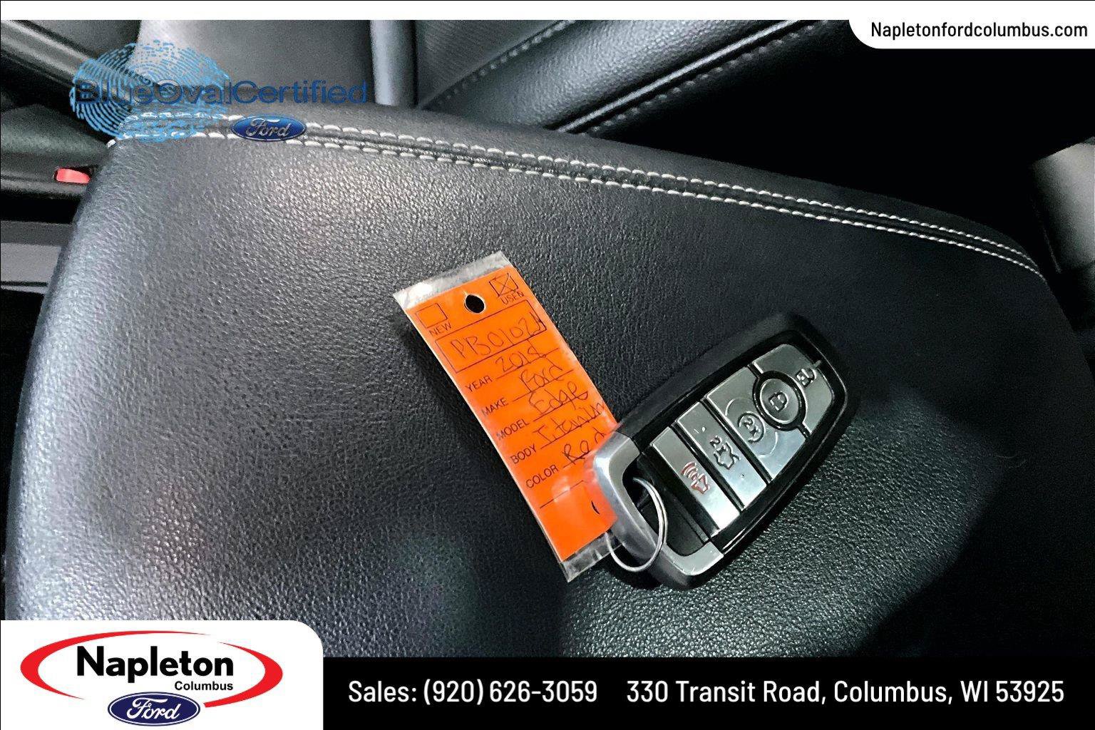 Used 2018 Ford Edge Titanium w/ Equipment Group 302A FWD image 12