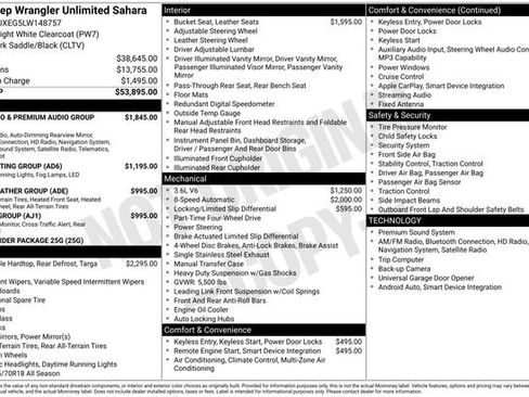 Used 2020 Jeep Wrangler Unlimited Sahara image 5