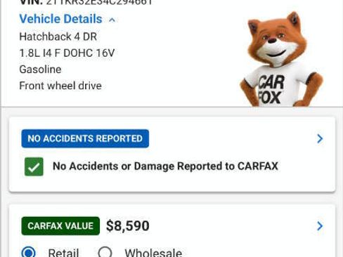 Used 2004 Toyota Matrix FWD image 19