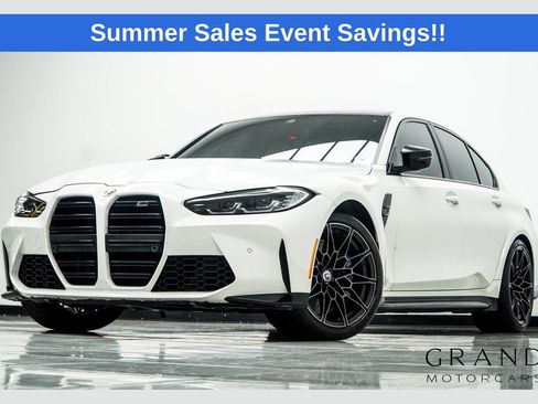Used 2023 BMW M3 Competition w/ Executive Package AWD/4WD image 1