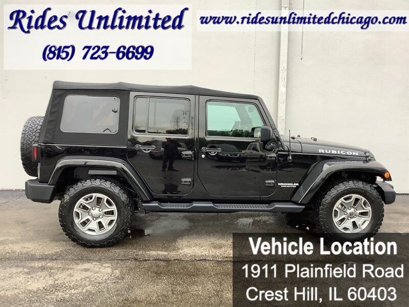 Used 2015 Jeep Wrangler Unlimited Rubicon w/ Dual Top Group AWD/4WD image 6