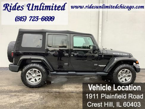 Used 2015 Jeep Wrangler Unlimited Rubicon w/ Dual Top Group AWD/4WD image 6