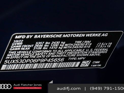 Used 2023 BMW X3 xDrive30i w/ Premium Package image 24