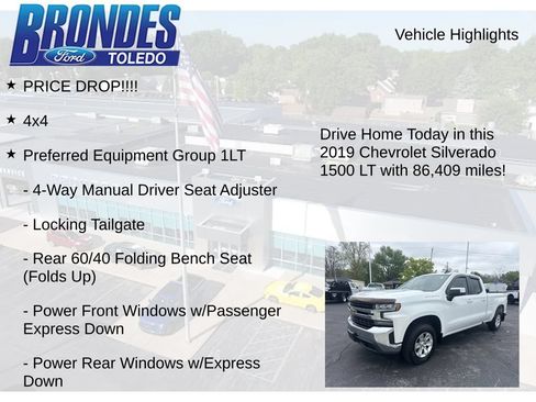 Used 2019 Chevrolet Silverado 1500 LT w/ All-Star Edition AWD/4WD image 5