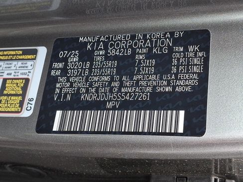 New 2025 Kia Sorento EX w/ EX Panoramic Sunroof Package image 13