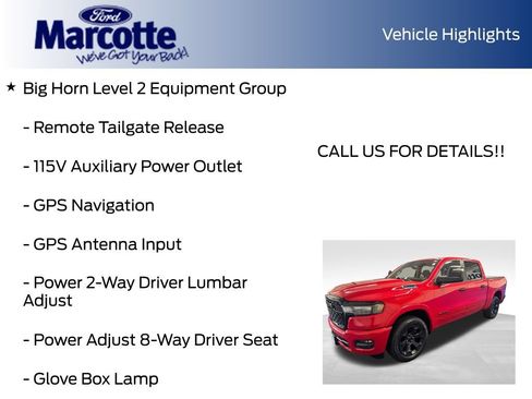 Used 2025 RAM 1500 Big Horn AWD/4WD image 24