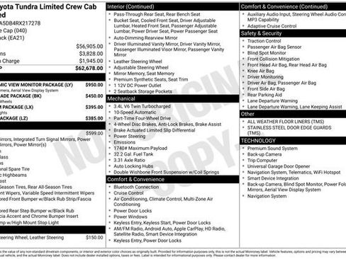 Used 2024 Toyota Tundra Limited AWD/4WD image 37