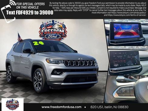 Used 2024 Jeep Compass Limited AWD/4WD image 1