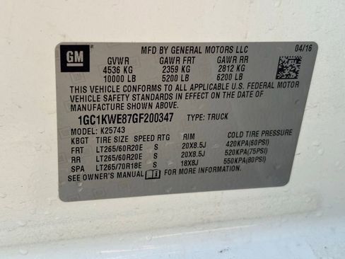 Used 2016 Chevrolet Silverado 2500 LTZ w/ Duramax Plus Package image 18