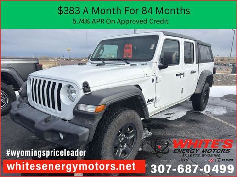 Certified 2022 Jeep Gladiator Sport AWD/4WD image 1