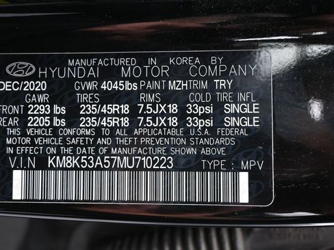Used 2021 Hyundai Kona Ultimate FWD image 6