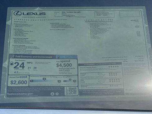 New 2026 Lexus RX 350 RX 350 image 29