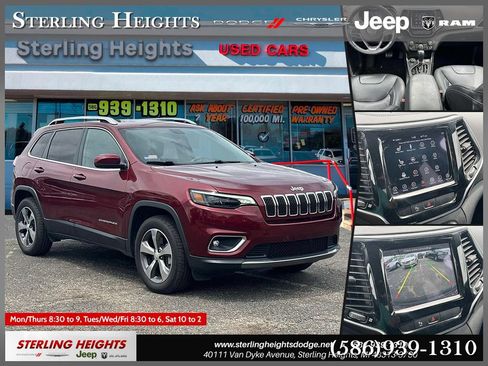 Used 2019 Jeep Cherokee Limited AWD/4WD image 1