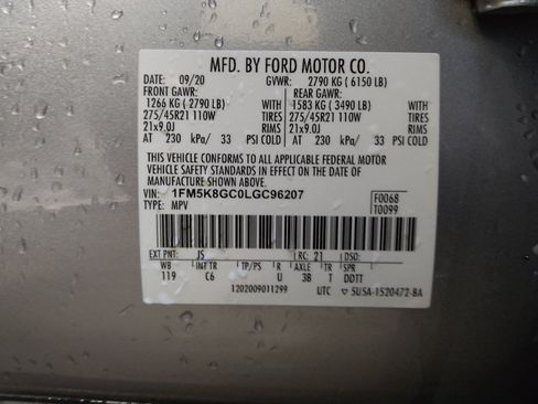 Used 2020 Ford Explorer ST w/ ST Street Pack AWD/4WD image 33