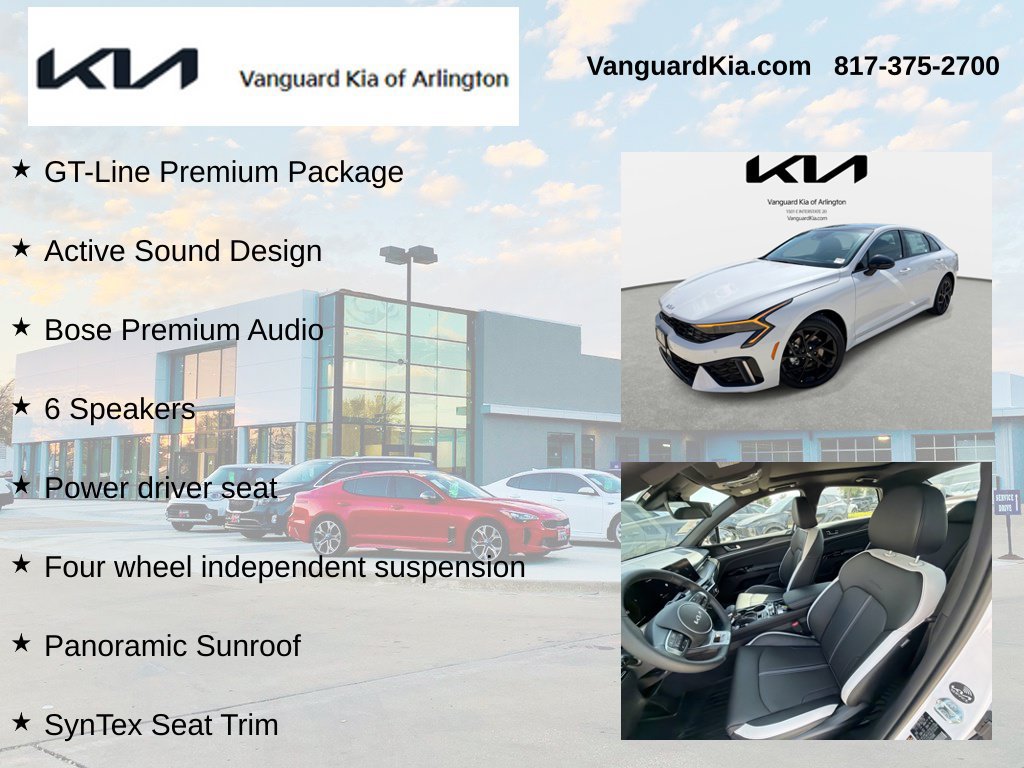 New 2026 Kia K5 GT-Line w/ GT-Line Premium Package FWD image 6