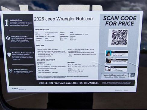 Used 2026 Jeep Wrangler Unlimited Rubicon AWD/4WD image 27