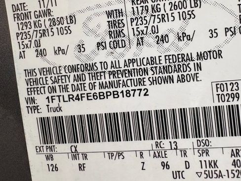 Used 2011 Ford Ranger XLT image 9