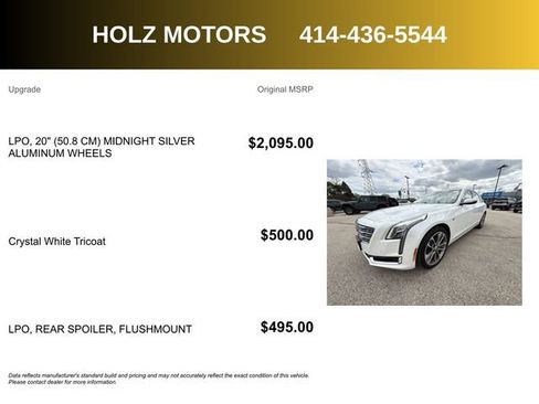Certified 2017 Cadillac CT6 Platinum AWD/4WD image 5