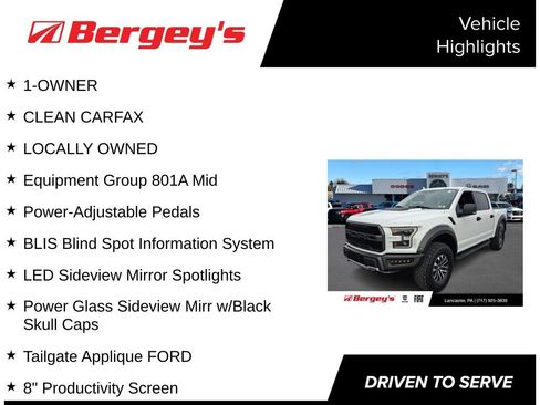 Used 2020 Ford F150 Raptor w/ Equipment Group 801A Mid AWD/4WD image 5