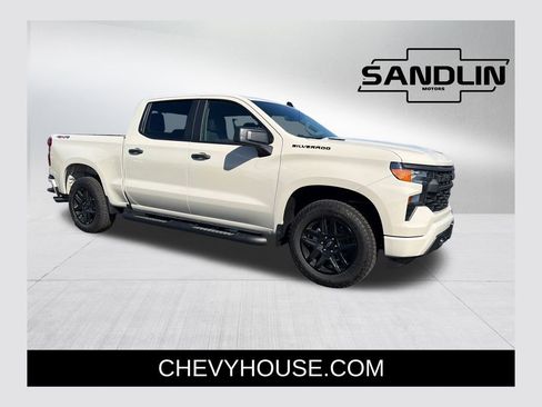 New 2026 Chevrolet Silverado 1500 Custom w/ Turbomax Blackout Package image 1