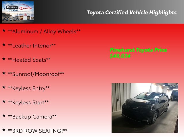 Used 2024 Toyota Sienna XLE FWD image 26