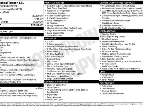 New 2026 Hyundai Tucson SEL image 25