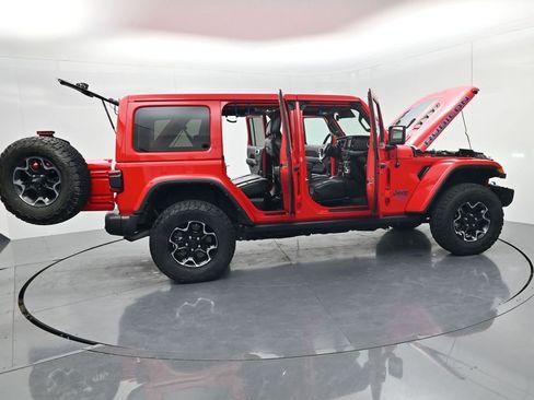 Used 2022 Jeep Wrangler Unlimited Rubicon 4xe w/ Steel Bumper Group image 54