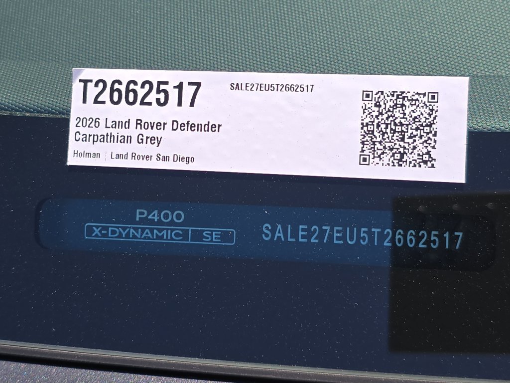 New 2026 Land Rover Defender 110 X-Dynamic SE AWD/4WD image 36