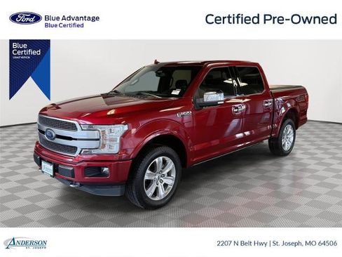 Certified 2018 Ford F150 Platinum w/ Equipment Group 701A Luxury image 1