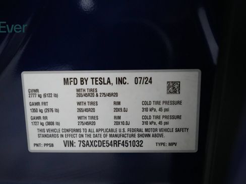 Used 2024 Tesla Model X AWD/4WD image 26