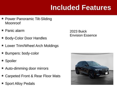 Used 2023 Buick Envision Essence w/ Sport Touring Package AWD/4WD image 4