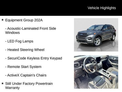 Used 2022 Ford Explorer XLT w/ Equipment Group 202A AWD/4WD image 6