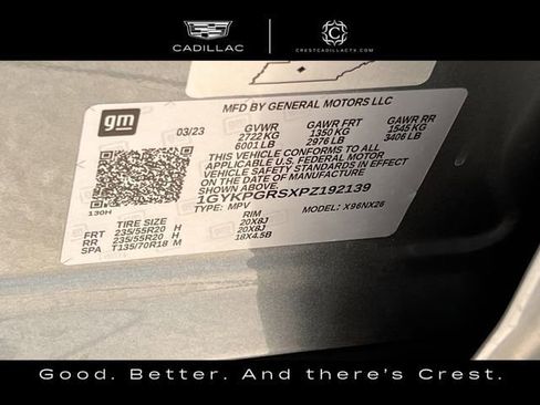 Certified 2023 Cadillac XT6 Sport w/ Technology Package image 36