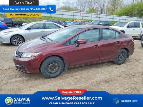 Used 2015 Honda Civic LX image 1