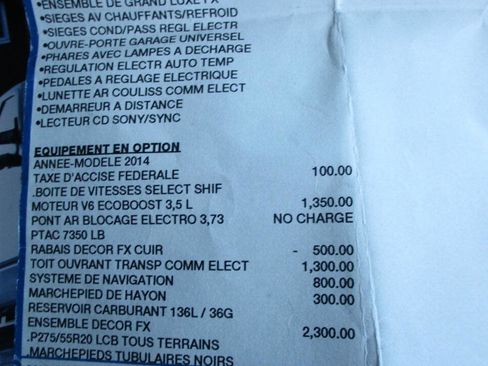 Used 2014 Ford F150 FX4 w/ Equipment Group 402A Luxury image 39