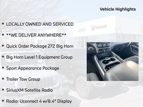 Used 2021 RAM 1500 Big Horn w/ Trailer Tow Group image 5