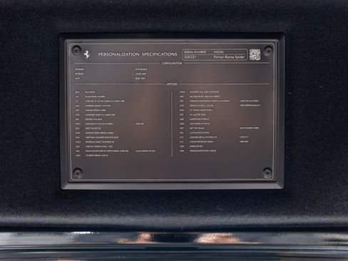 Used 2025 Ferrari Roma Spider RWD image 54