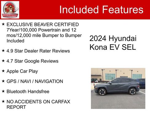 Used 2024 Hyundai Kona SEL FWD image 5