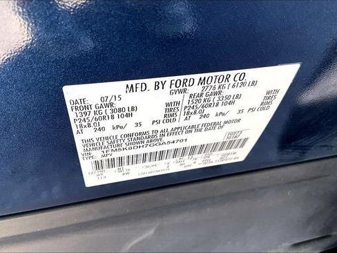 Used 2016 Ford Explorer XLT w/ Equipment Group 202A AWD/4WD image 43