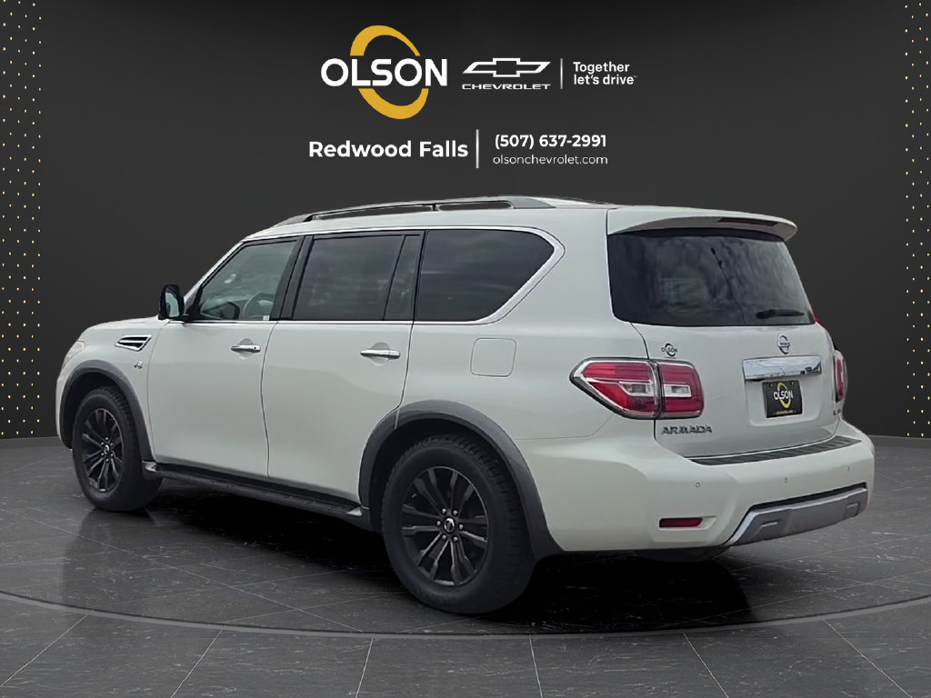 Used 2017 Nissan Armada Platinum w/ Captain Seat Package AWD/4WD image 3