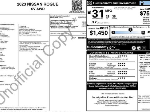 Certified 2023 Nissan Rogue SV image 29