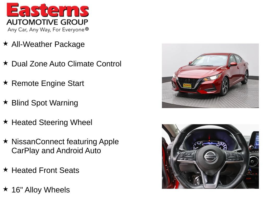 Used 2022 Nissan Sentra SV w/ All-Weather Package FWD image 13