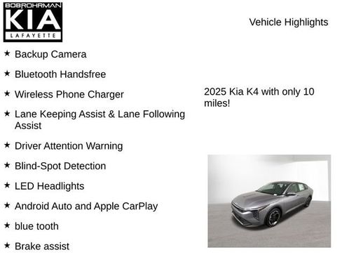 New 2025 Kia K4 EX image 7