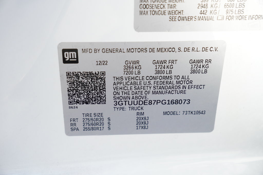 Used 2023 GMC Sierra 1500 SLT w/ SLT Convenience Package AWD/4WD image 43