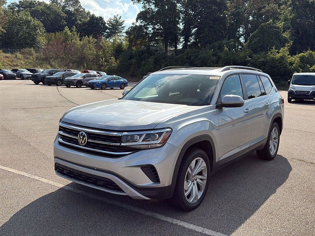 Used 2022 Volkswagen Atlas SE w/ Panoramic Sunroof Package FWD image 1