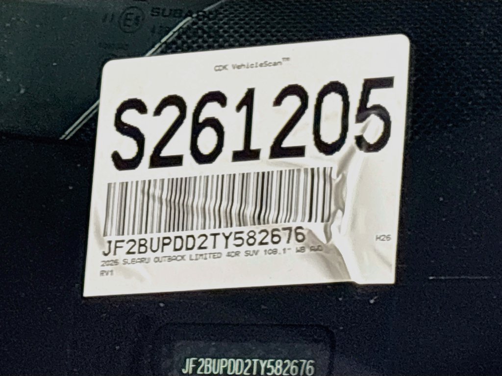 New 2026 Subaru Outback Limited AWD/4WD image 26