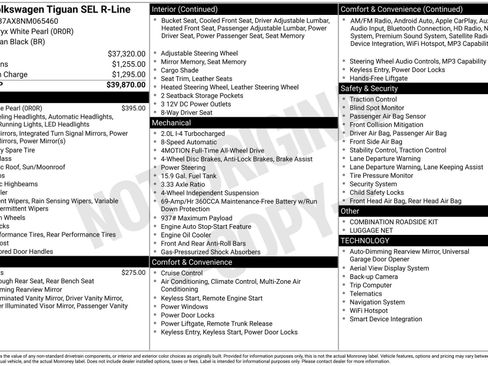 Used 2022 Volkswagen Tiguan SEL R-Line image 7