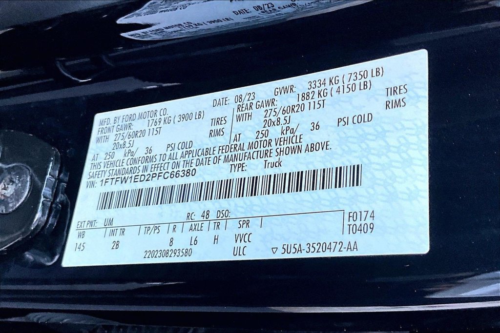 Used 2023 Ford F150 Lariat w/ Equipment Group 502A High AWD/4WD image 32