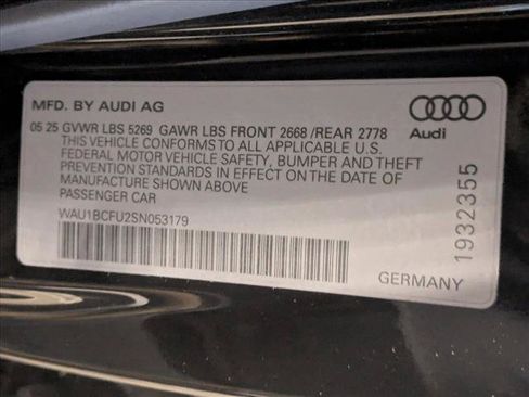 Used 2025 Audi A5 2.0T Premium w/ Convenience Package AWD/4WD image 19